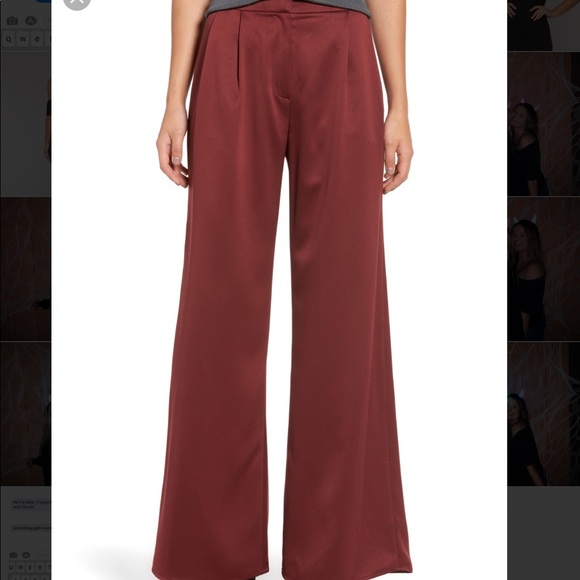 Leith Pants - Leith Maroon Pants